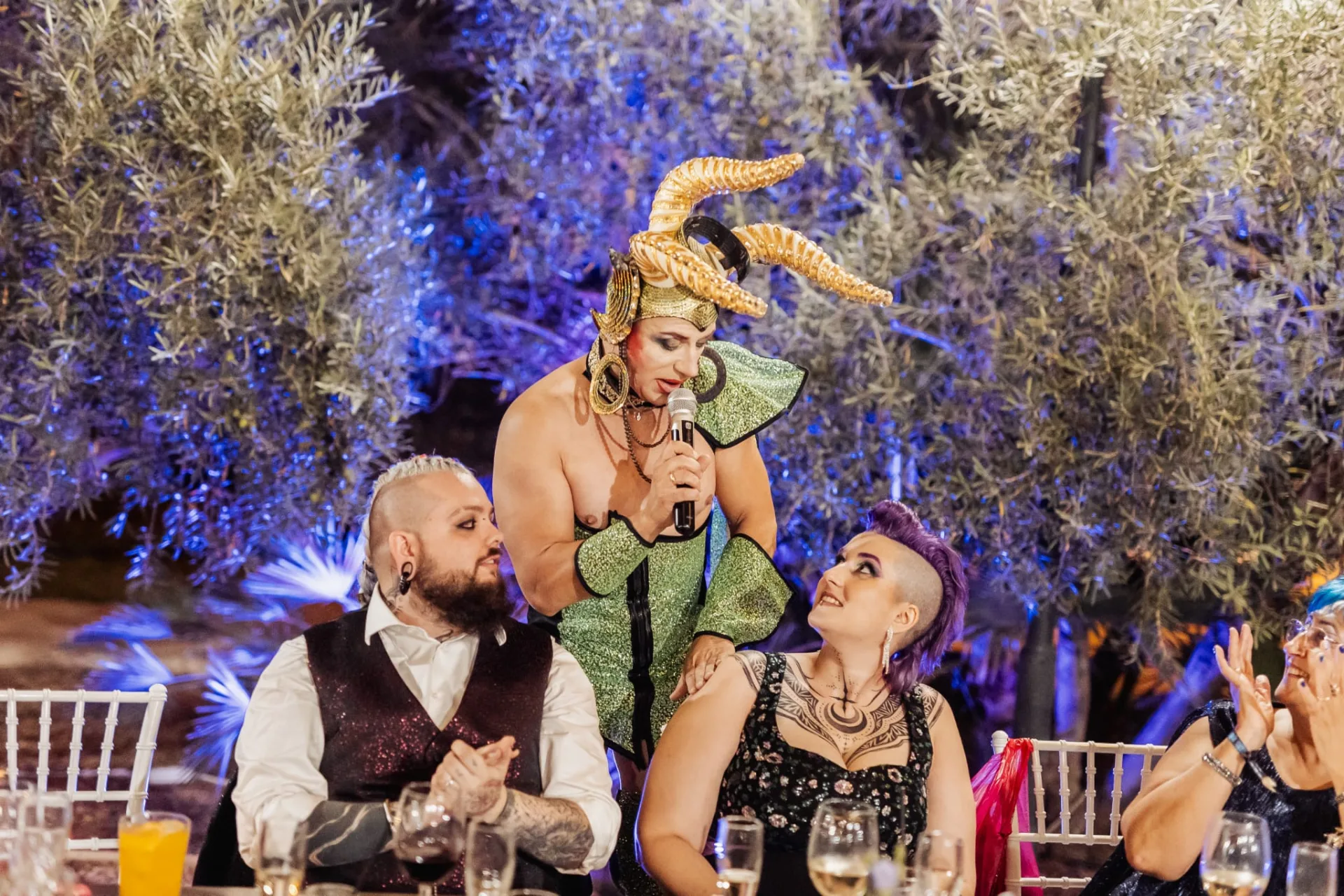 Marcos Drag en un evento de empresa en Alicante